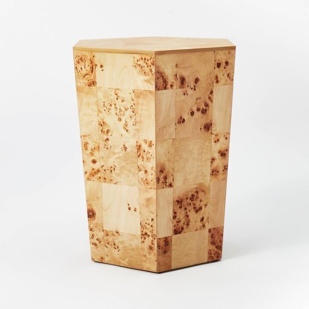 Ogden Burled Wood Accent Table - Threshold™ designed with Studio McGee | Target