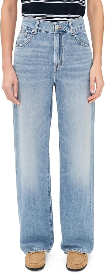 Madewell Women's The Perfect Vintage Wide Leg Jeans in Airy Denim | Amazon (US)