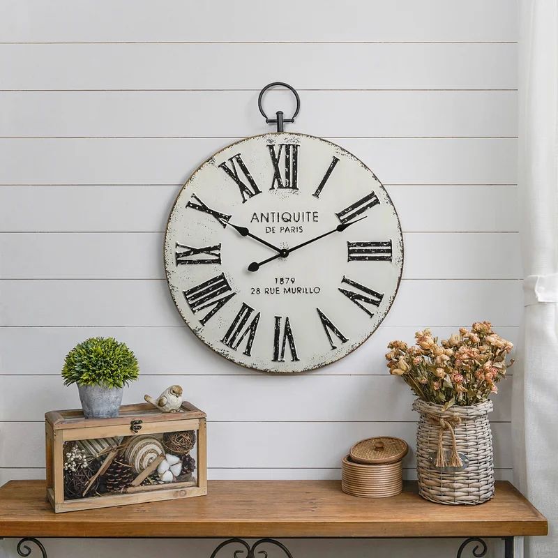 Jamel Metal Wall Clock | Wayfair Professional