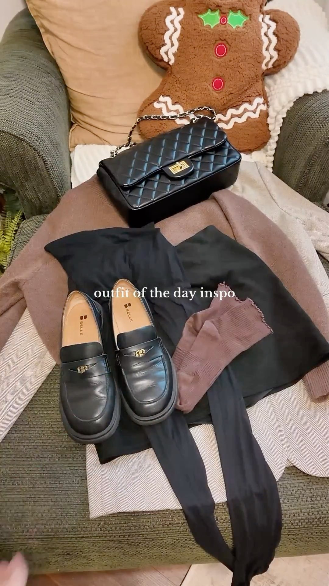 this color combo never misses 🗝️🤎 outfit of the day, nyc chic outfit, elevated casual outfit, light brown blazer outfit, brown cardigan top outfit, black mini skirt outfit, tights and loafers outfit, fall city outfit, chic everyday outfit, neutral outfit inspo, oversized blazer styling, brown blazer outfit, cardigan style top, layered fall outfit, socks and loafers trend, mini skirt fall outfit, cozy city look, casual chic layering, neutral color palette outfit, coach mini crossbody bag, coach bag outfit, mini crossbody styling, chic everyday bag, designer bag look, classic accessories outfit, nyc street style, cool girl chic, parisian inspired outfit, pinterest inspired outfit, modern feminine style, effortless chic vibes, city girl aesthetic, downtown chic look, polished casual, texas winter outfit, winter outfit ideas
 

 #LTKdayinmylife #LTKgrwm #LTKootd