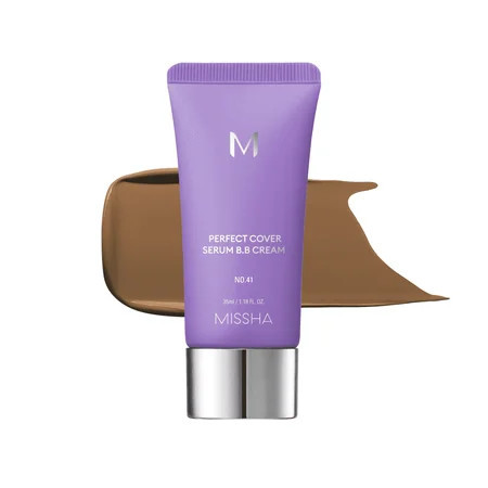 Missha M Perfect Cover Serum BB Cream #41 Light Beige 35ML | Walmart (US)