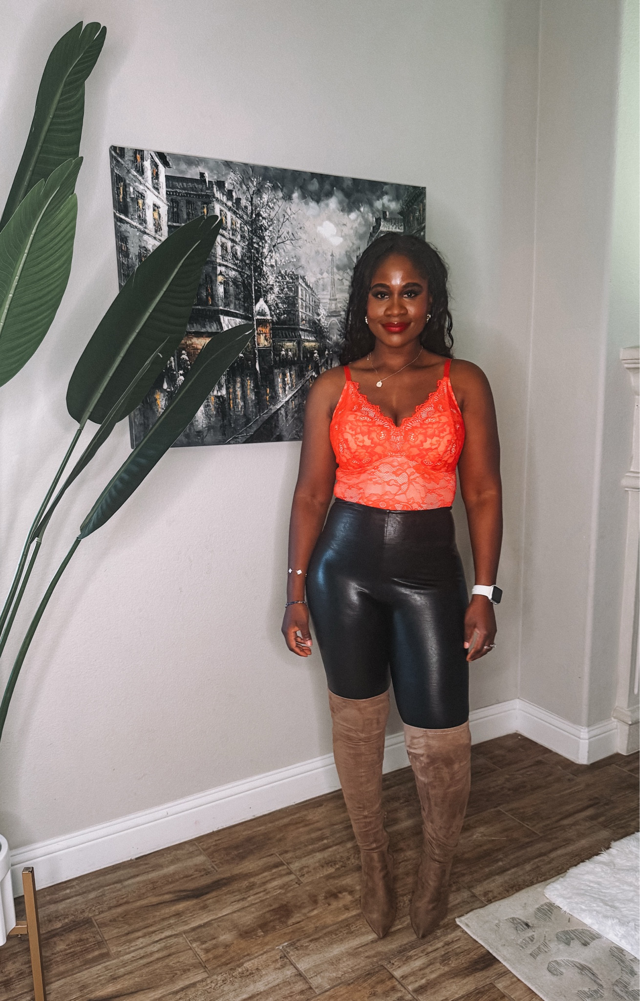 POV: leather pants + my go-to thigh high boots = instant main character energy 🖤✨ no overthinking, just throw it on and step out CONFIDENT 💁🏽‍♀️ #OOTD #LeatherPants #ThighHighBoots #FallStyle #WinterOutfits #BaddieStyle #EffortlessStyle #StyleInspo #MomStyle #DateNightLook

#LTKgrwm #LTKmomlife #LTKdayinmylife