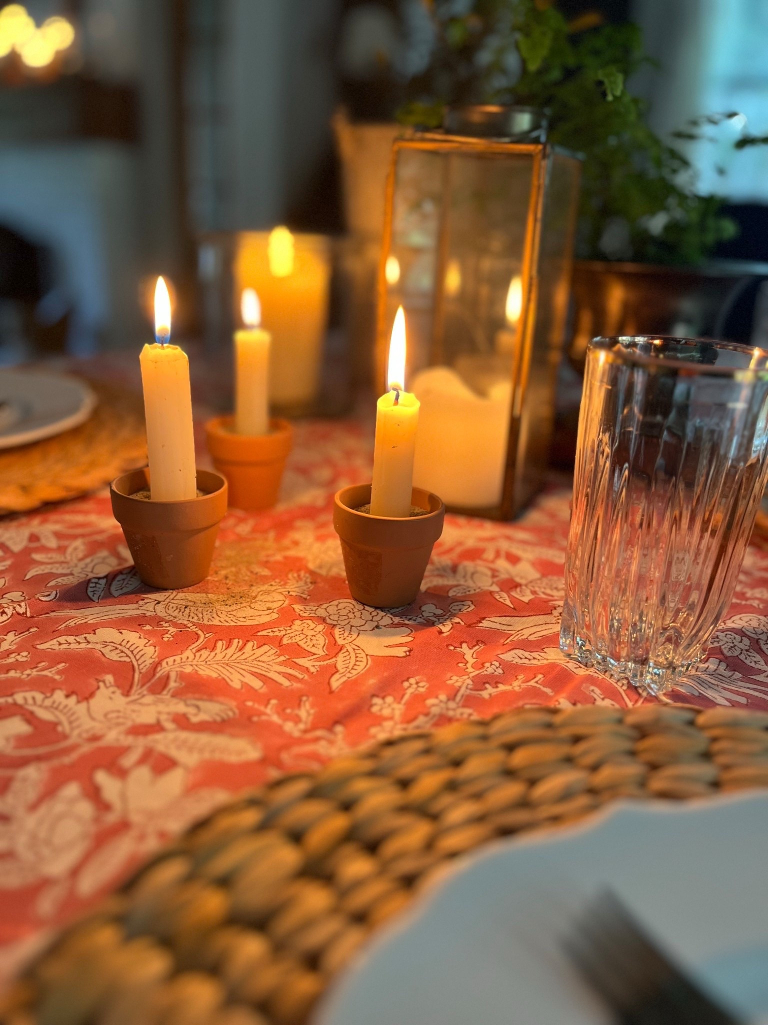 Mini terracotta pot candle holders!

#LTKSeasonal #LTKHome