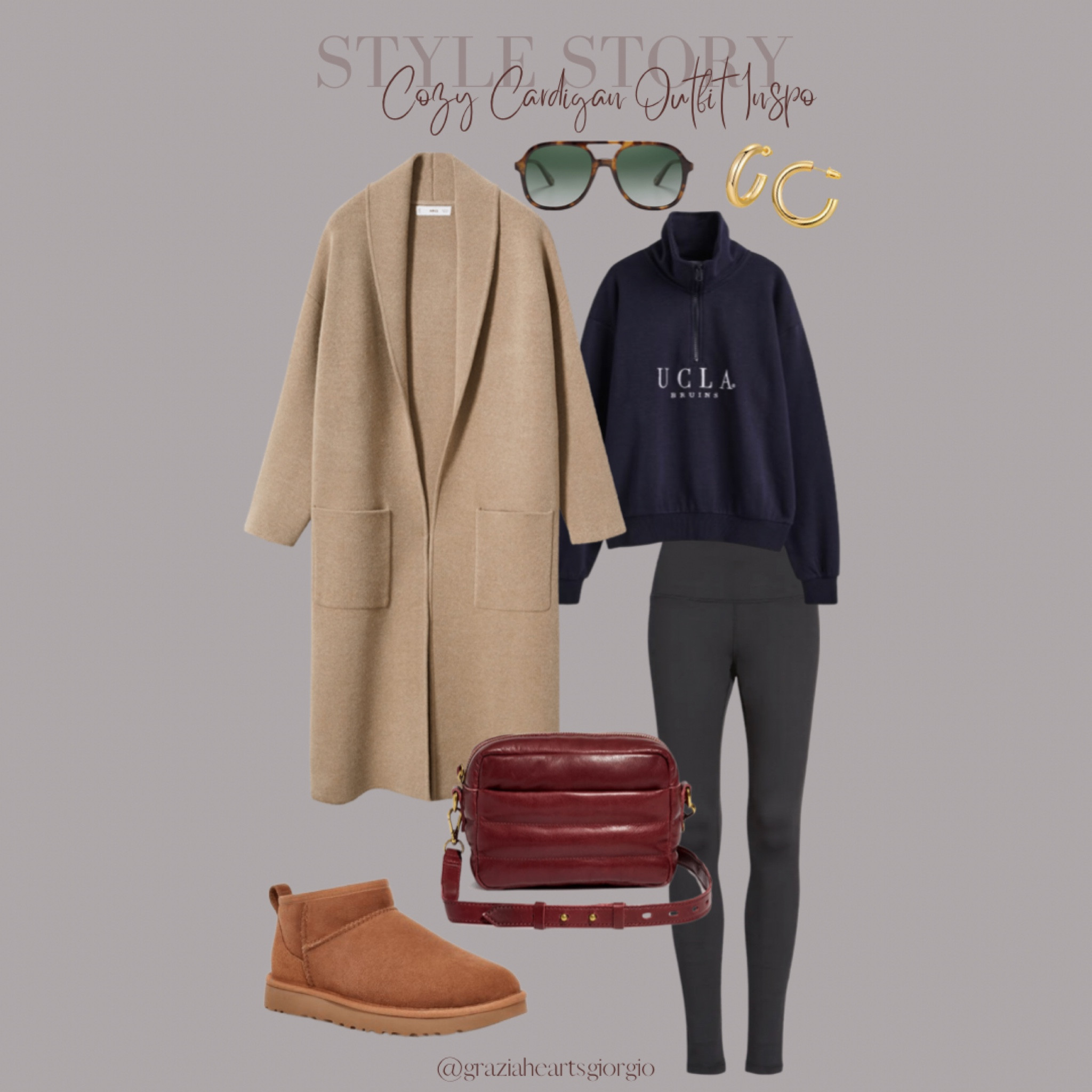 Cozy Cardigan Outfit Inspo 
.
.
#fallstyle #cozycardigan #mango #ugg #madewell #hm #hmxme 

#LTKstyletip #LTKSeasonal