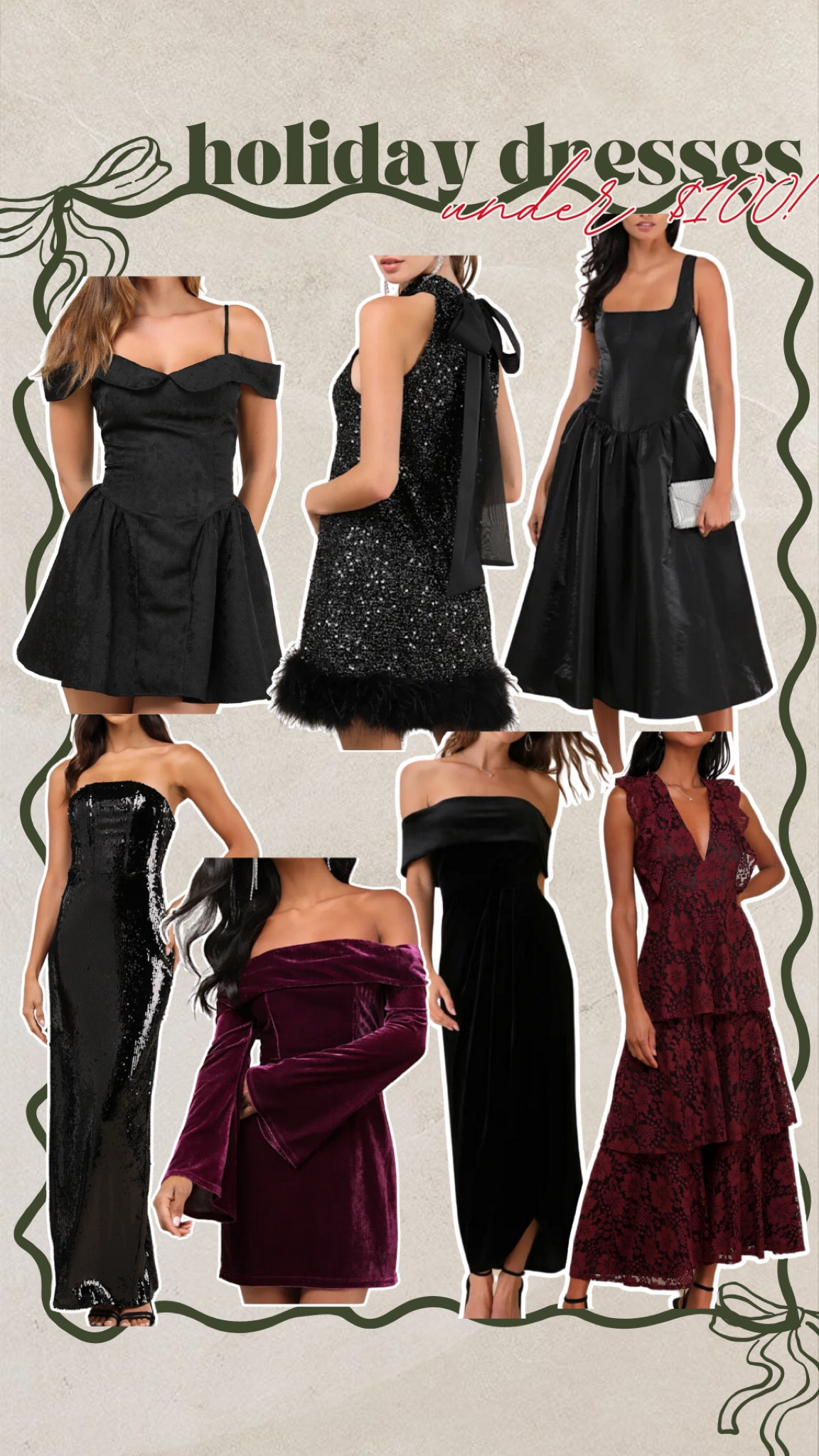 Holiday dresses!! Great for holiday party or winter wedding

#LTKHoliday #LTKSeasonal #LTKStyleTip