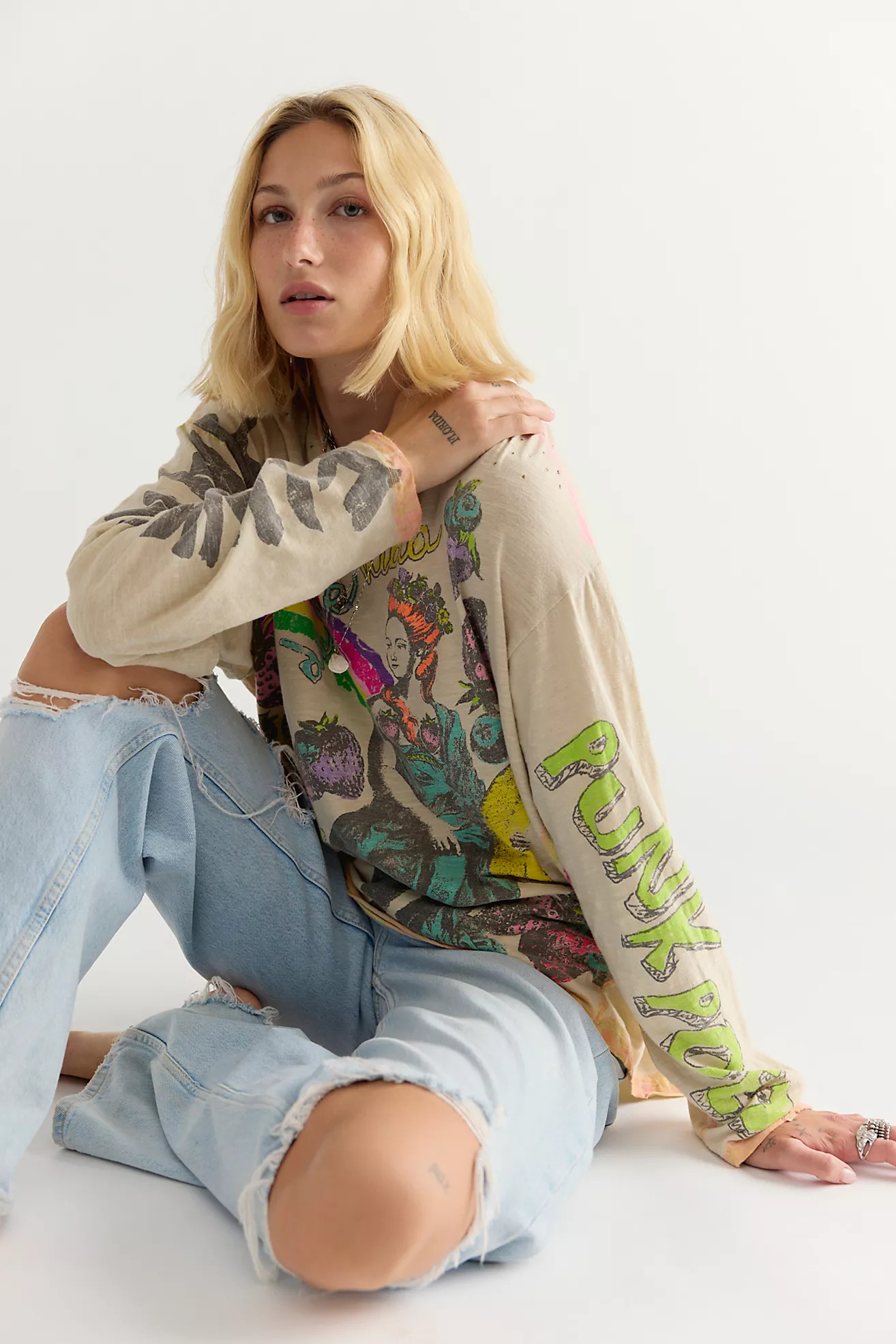 Magnolia Pearl Slow Down Viggo Long Sleeve Tee | Free People (Global - UK&FR Excluded)