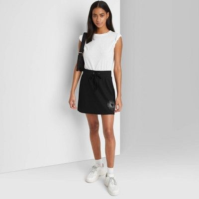 Women's Knit Tennis Mini A-Line Skirt - Wild Fable™ | Target