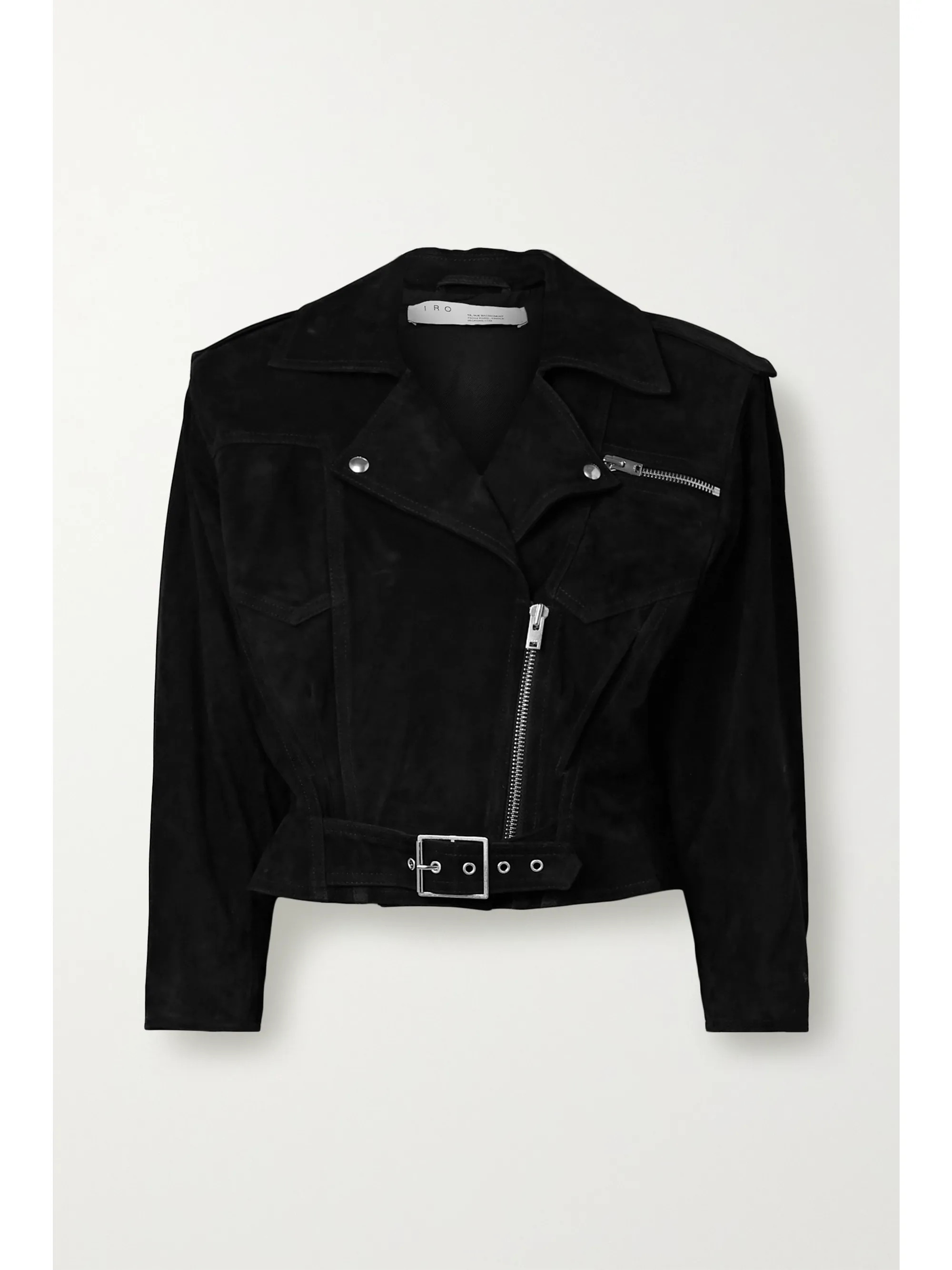 Lonzo cropped suede biker jacket | NET-A-PORTER (UK & EU)