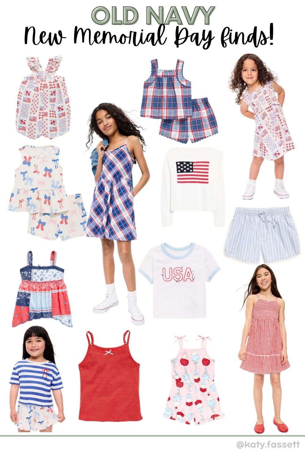 Oh my gosh!! Soooo many super cute patriotic pieces for girls!! 😍