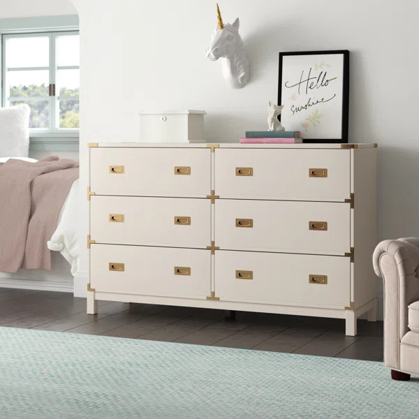 Arnulfo 6 Drawer Double Dresser | Wayfair North America