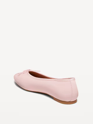 Faux-Leather Ballet Flats | Old Navy | Old Navy (US)