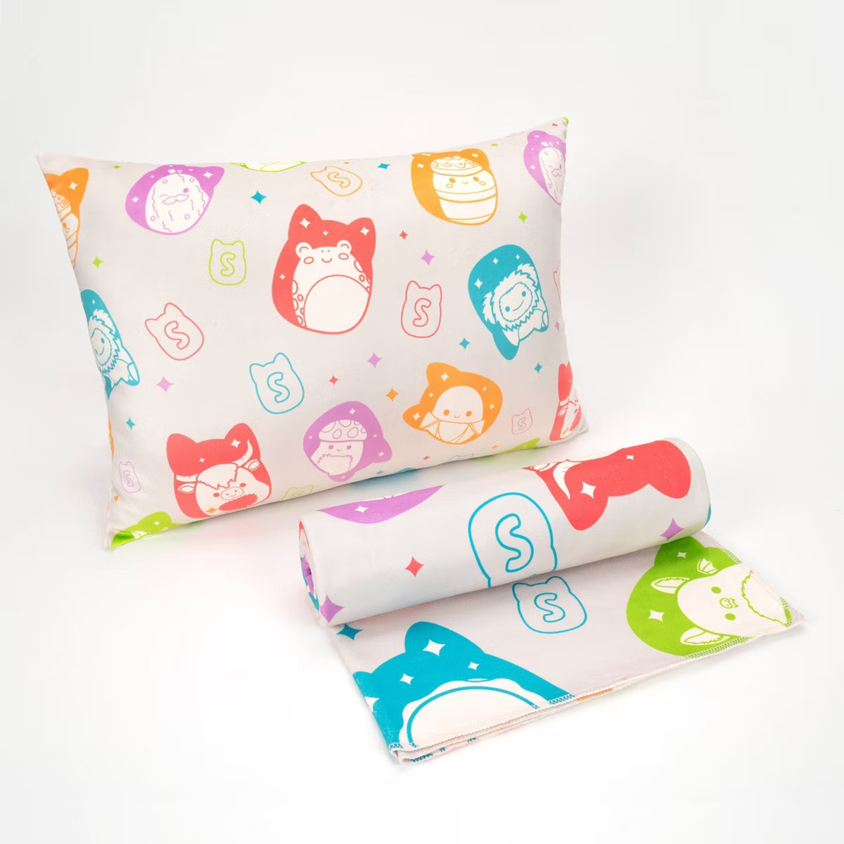 SquishPillow Kids' Pillow Throw Gift Set Mallow Hues | Target