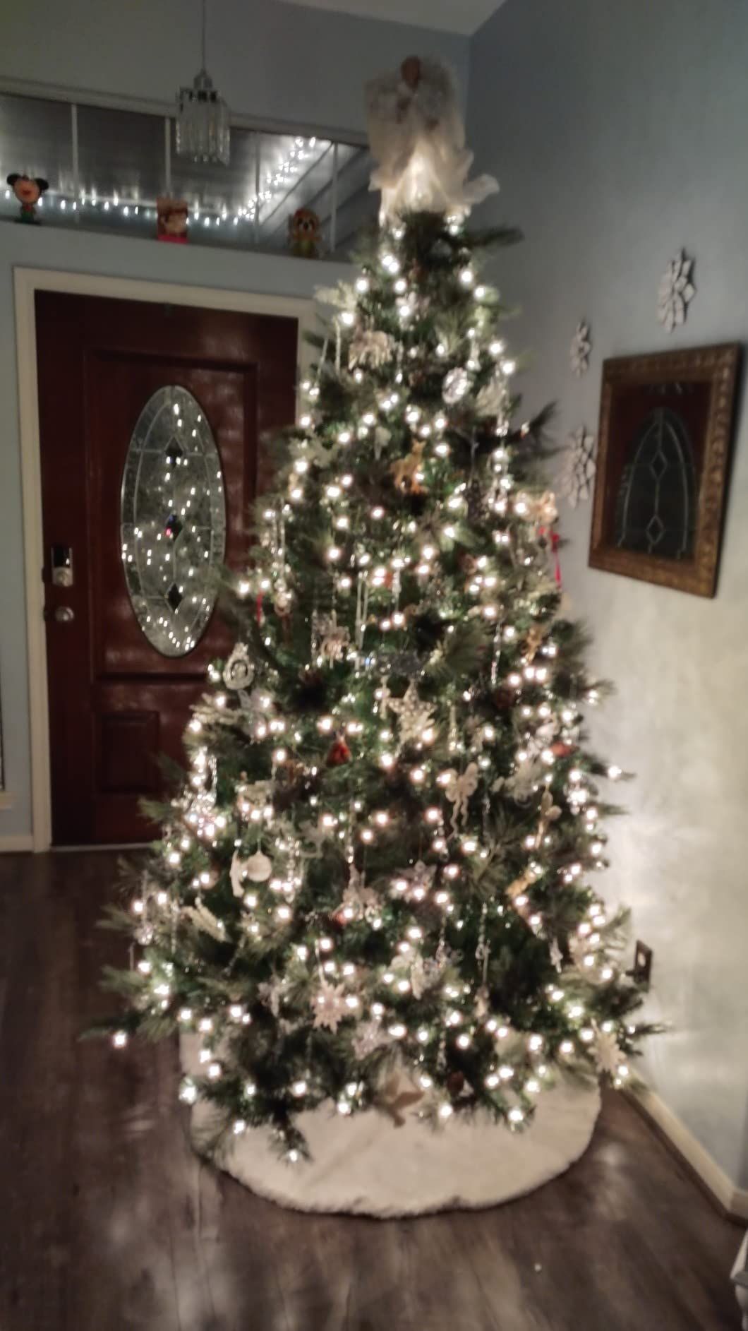 National Tree Company Carolina Pine 7.5 Foot Artificial Holiday Prelit Christmas Tree w/750 Clear Li | Amazon (US)