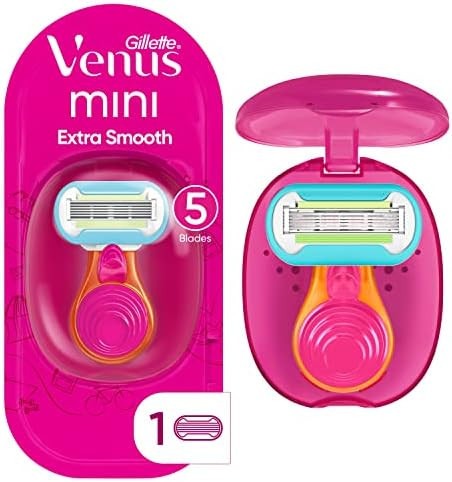 Gillette Venus Mini Extra Smooth Razors for Women, Includes 1 Venus Mini Razor, 1 Razor Blade Ref... | Amazon (US)