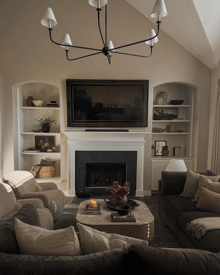 Living room views + shelf styling Inspo 🤎

#LTKsalealert #LTKstyletip #LTKSeasonal