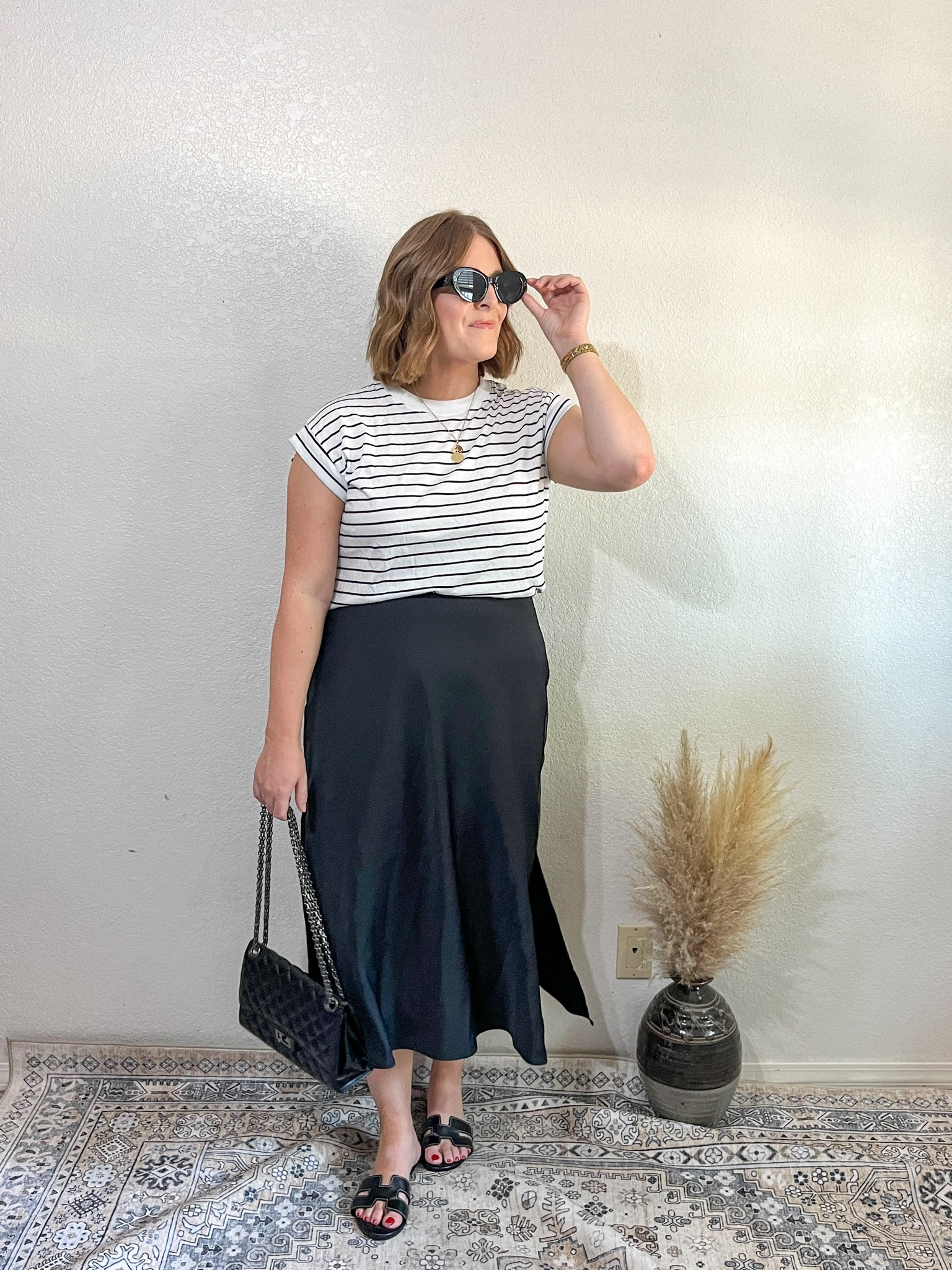 The best elevated tee on sale for $8// can dress up or down + comes in a few colors.
Runs boxy, I sized down one to a M

#LTKSaleAlert #LTKStyleTip #LTKMidsize