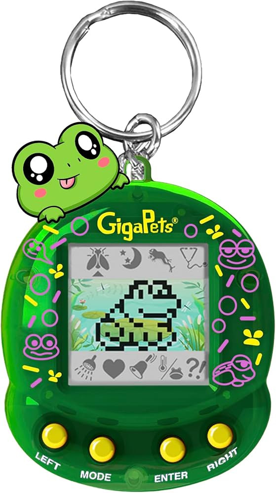 Giga Pet Floppy Frog Toy for Ages 5 and Above, 90s Throwback Collector’s Edition, Animal Care T... | Amazon (US)