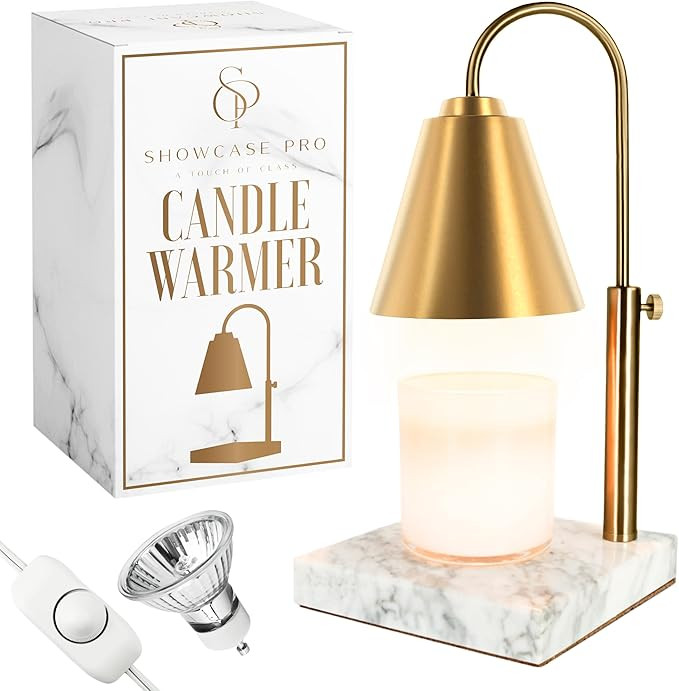 Candle Warmer Lamp with Adjustable Height and Dimmable Function, Scented Wax, Home Décor – Ide... | Amazon (US)