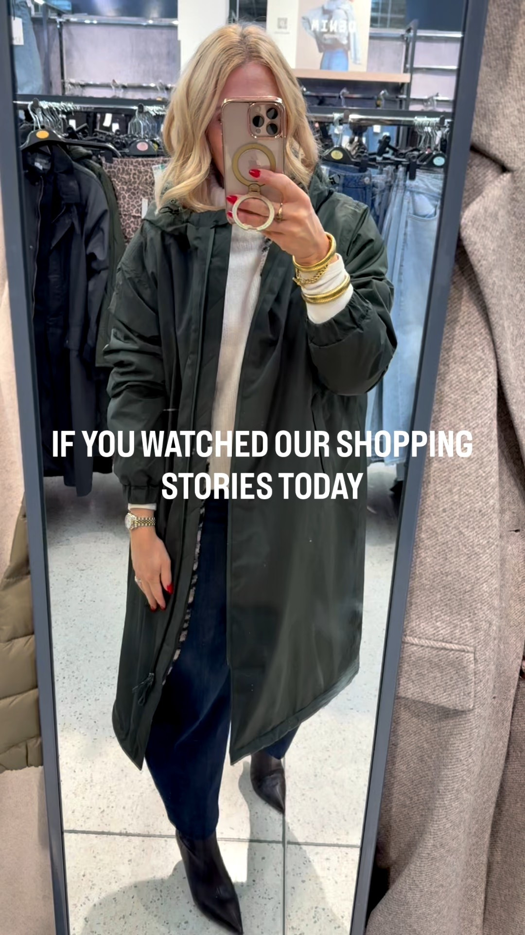 If you watched some of our shopping stories over on Instagram today you would’ve seen a lot of bits and pieces but this is what made the cut!

#LTKover50style #LTKuk #LTKwinter