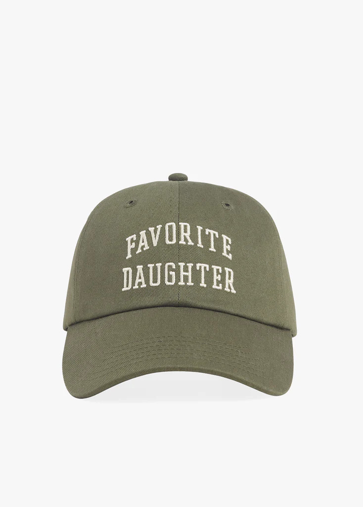 ALL CAPS LOGO BASEBALL CAP | Favorite Daughter