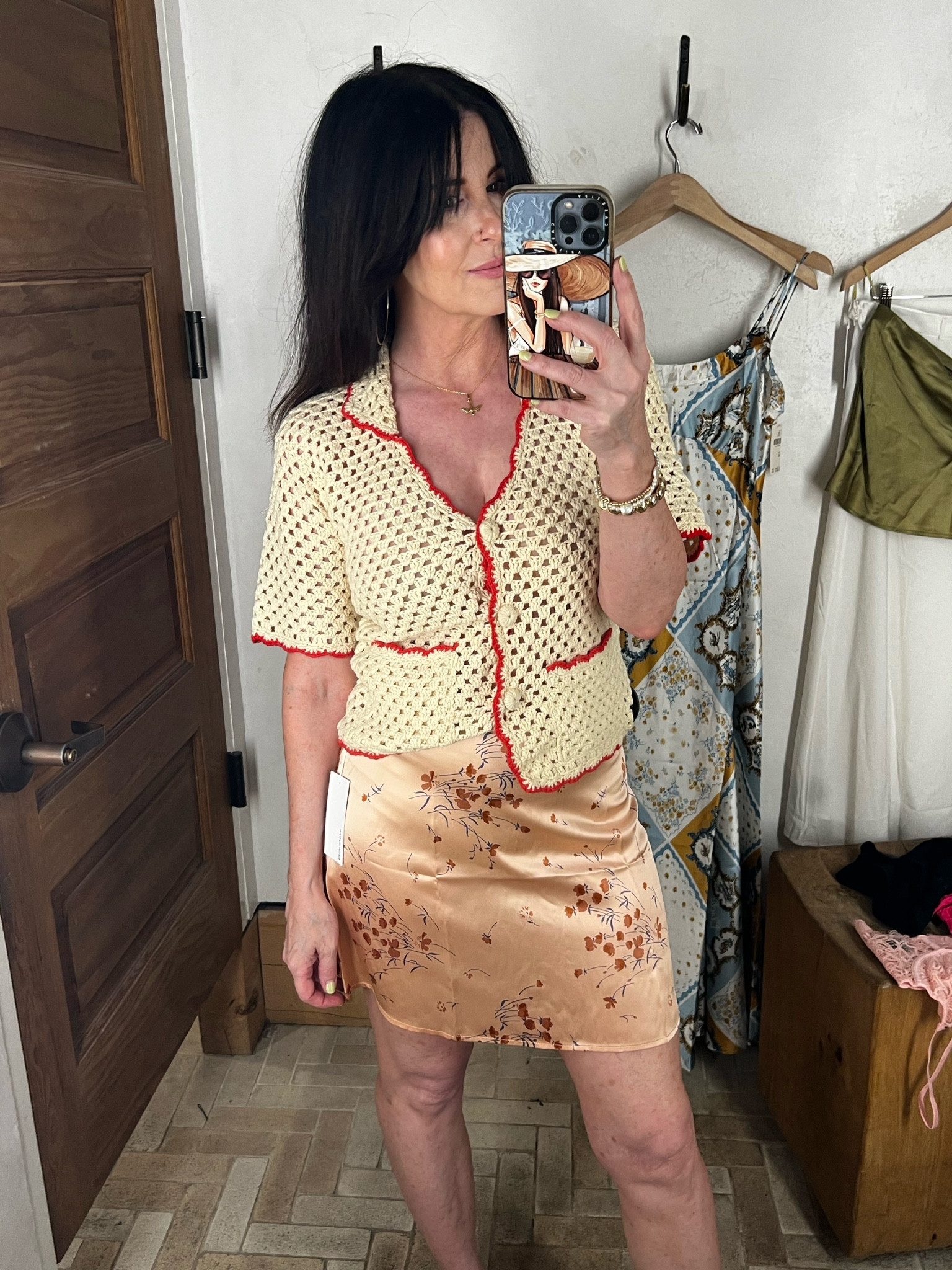 Reformation Benson Silk Skirt curated on LTK 