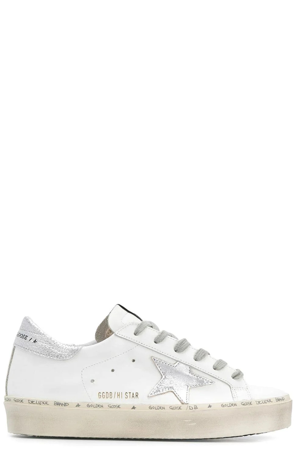 Golden Goose Deluxe Brand Hi Star Low-Top Sneakers | Cettire Global