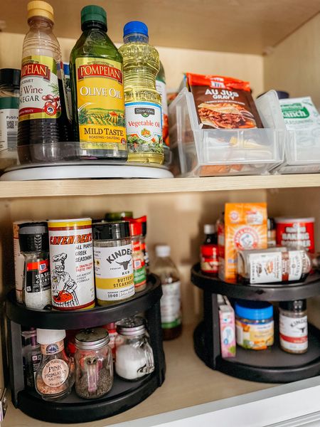 Organizing your home is a MUST! Lazy Susan’s make it so easy. What a great idea for a spice cabinet! I’ve linked a few options for you! #organizing #forthehome

#LTKunder50 #LTKFind #LTKhome