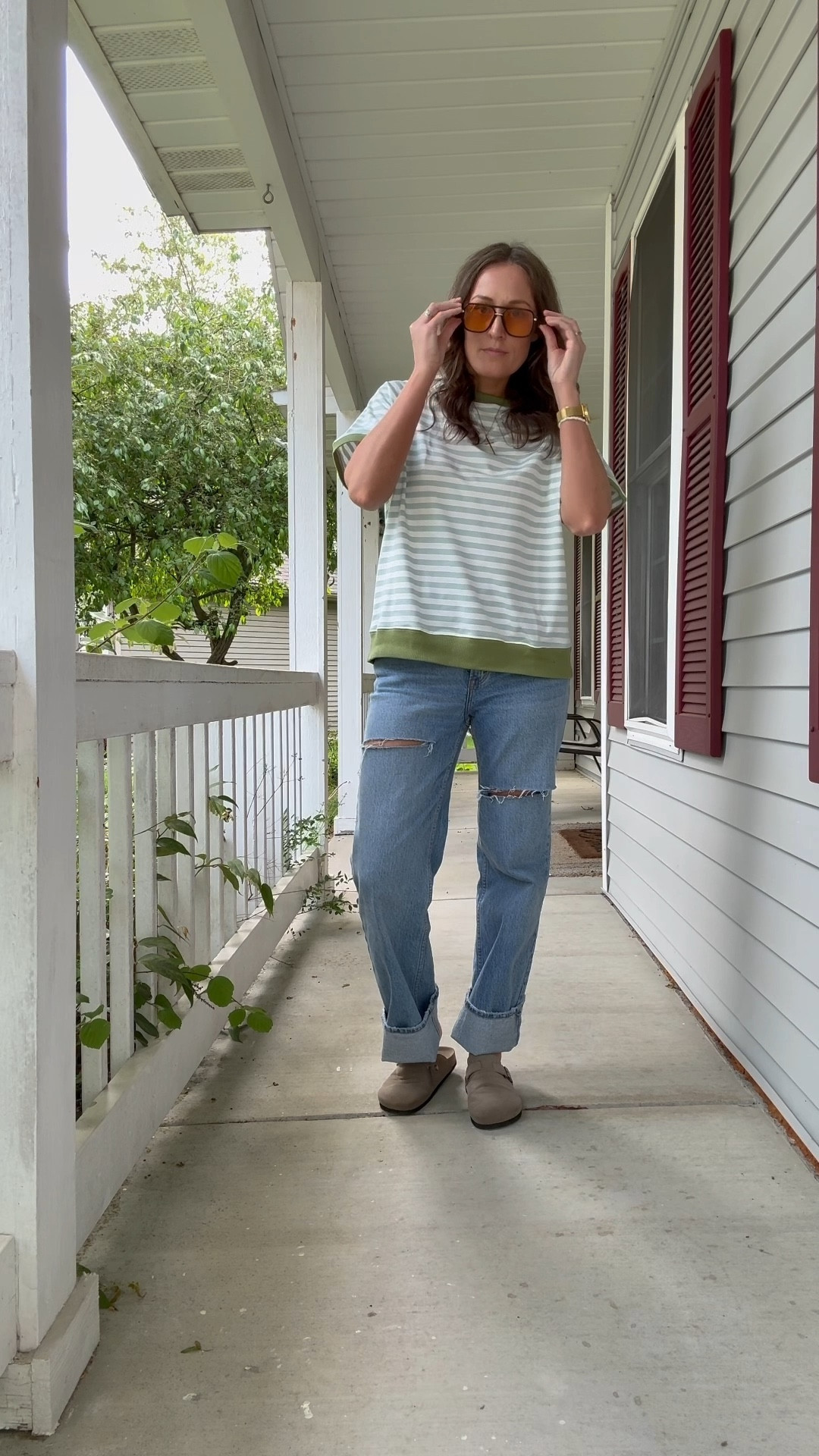 I’m in a small in this Amazon tee.

Everyday outfits. Easy outfits. Easy outfit ideas. Neutral basics. Spring outfits. Spring outfit idea. Casual outfits. Basic mom outfit. Casual outfit idea. Casual outfit. Everyday outfit. Mom outfit. Street style. 

#LTKSeasonal #LTKOver40 #LTKFindsUnder100