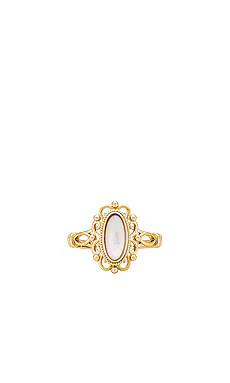 The M Jewelers NY The Everyday Ring in Opal & Gold from Revolve.com | Revolve Clothing (Global)