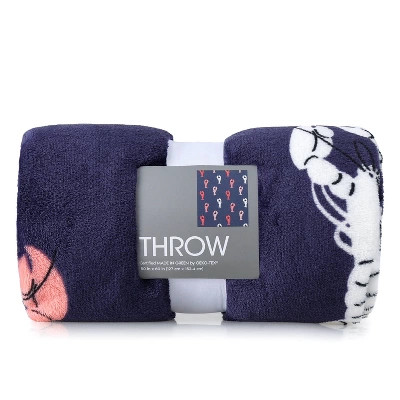 Novelty Recycled Printed Lobster Plush Throw Blanket | Target