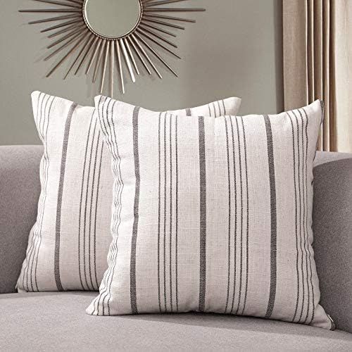 Sunlit Decorative Throw Pillow Case Cushion Covers, Modern Accent Square Pillow Case Cover, 18" x... | Amazon (CA)