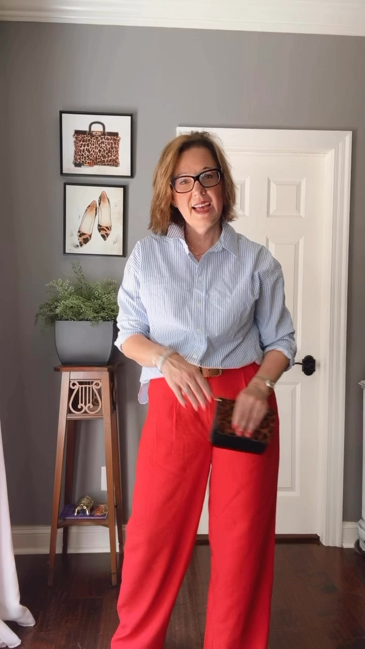Meet your New Fall BFF
Red pants? Yes please!  ❤️ 
.
Who says you need a whole new wardrobe to be on trend for every season? 🍂 I've been playing around with these red pants from @target.  So many ways to get mileage out of them with just a few versatile pieces. 🔄

#LTKFindsUnder50 #LTKVideo #LTKStyleTip