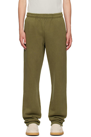Green Straight-Leg Sweatpants | SSENSE
