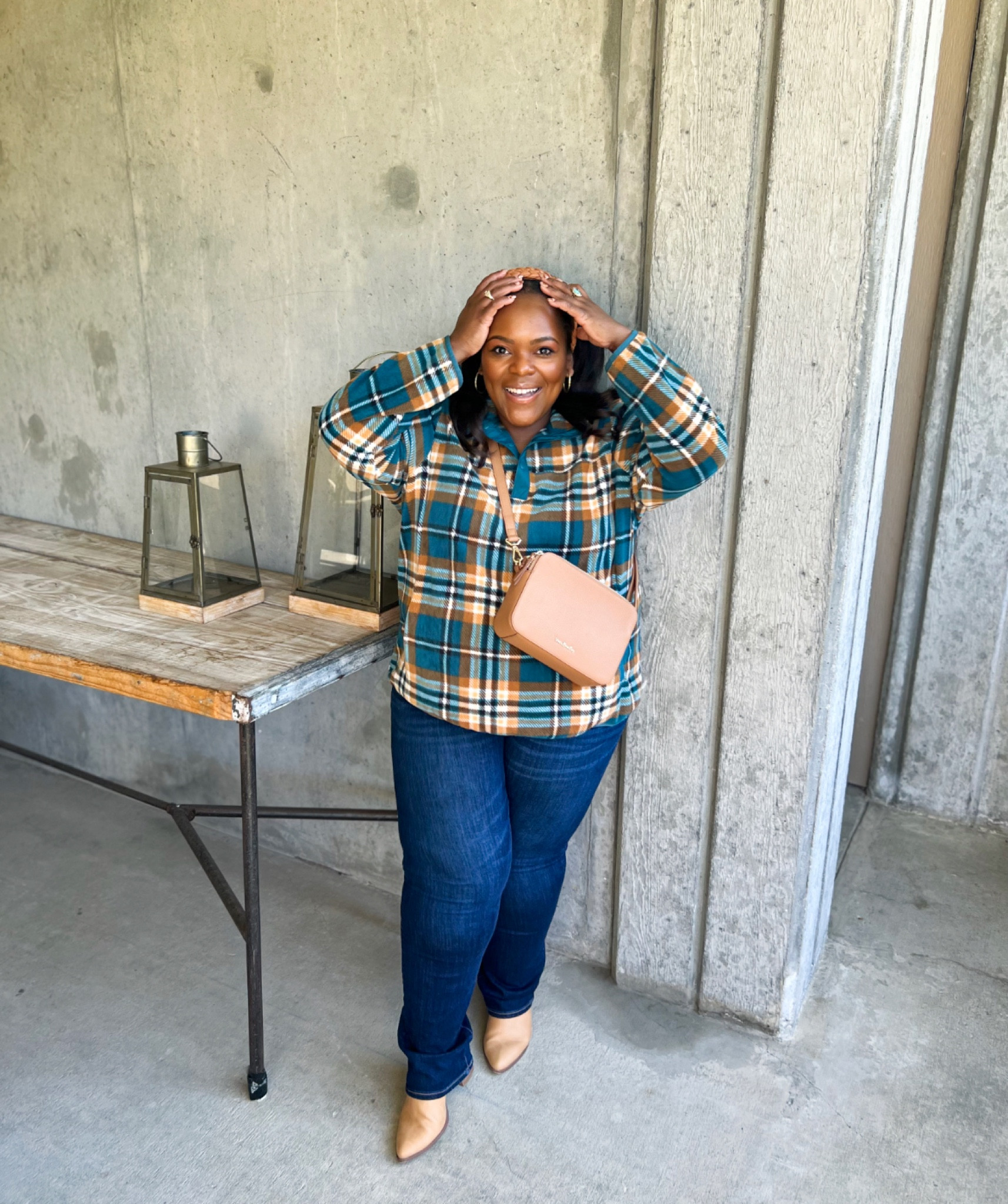 Leather is here from Vera Bradley! Use code: NICOLE for 10% off! 

Casual outfit / fleece pullover / leather crossbody / Fall trends 

#LTKGiftGuide #LTKSeasonal #LTKitbag