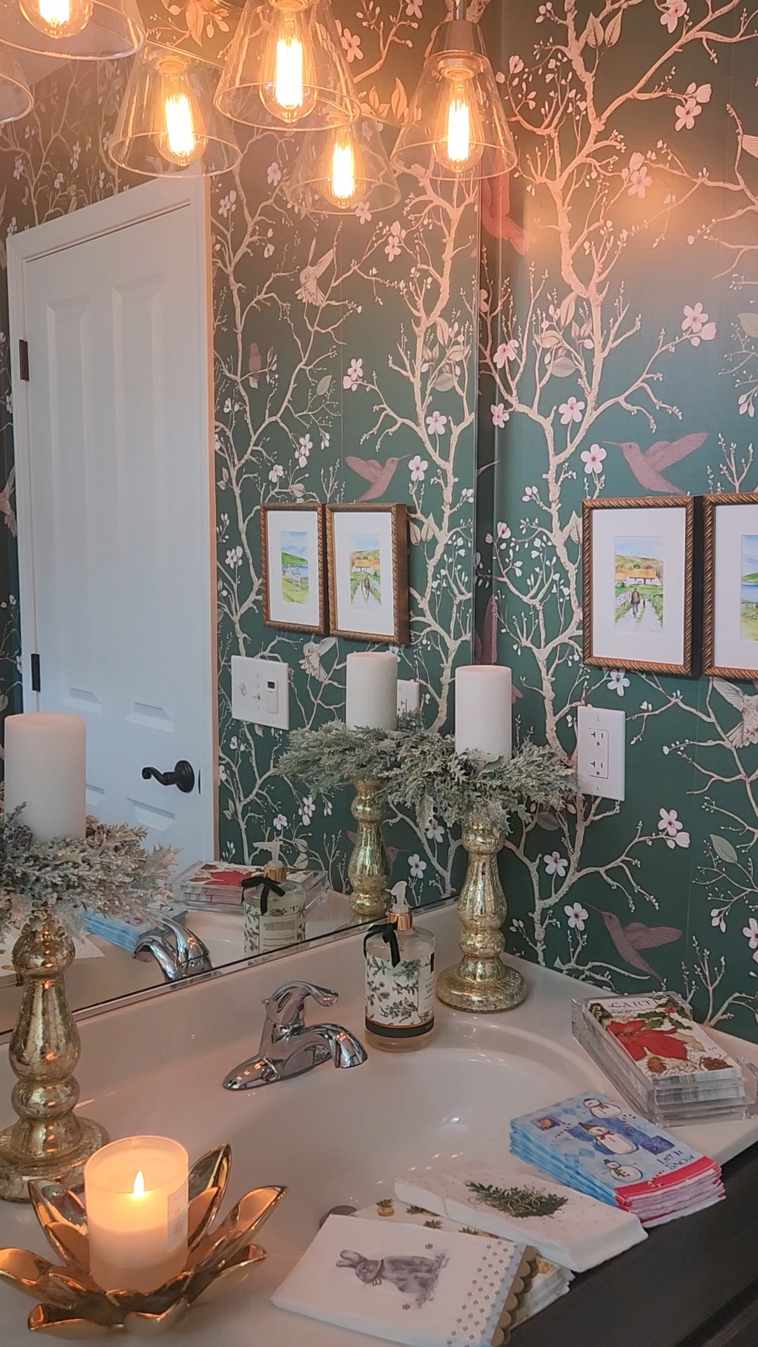 Festive paper guest towels! Order and get in time for the holidays!Festive without the fuss – instant holiday cheer with seasonal prints and colors.Easy entertaining – no extra laundry during a busy Christmas season.Fresh and hygienic – a clean towel for every guest.Perfect for powder rooms – elevates the space with minimal effort.Affordable luxury – a small detail that feels thoughtful and special.

#LTKHoliday #LTKHome