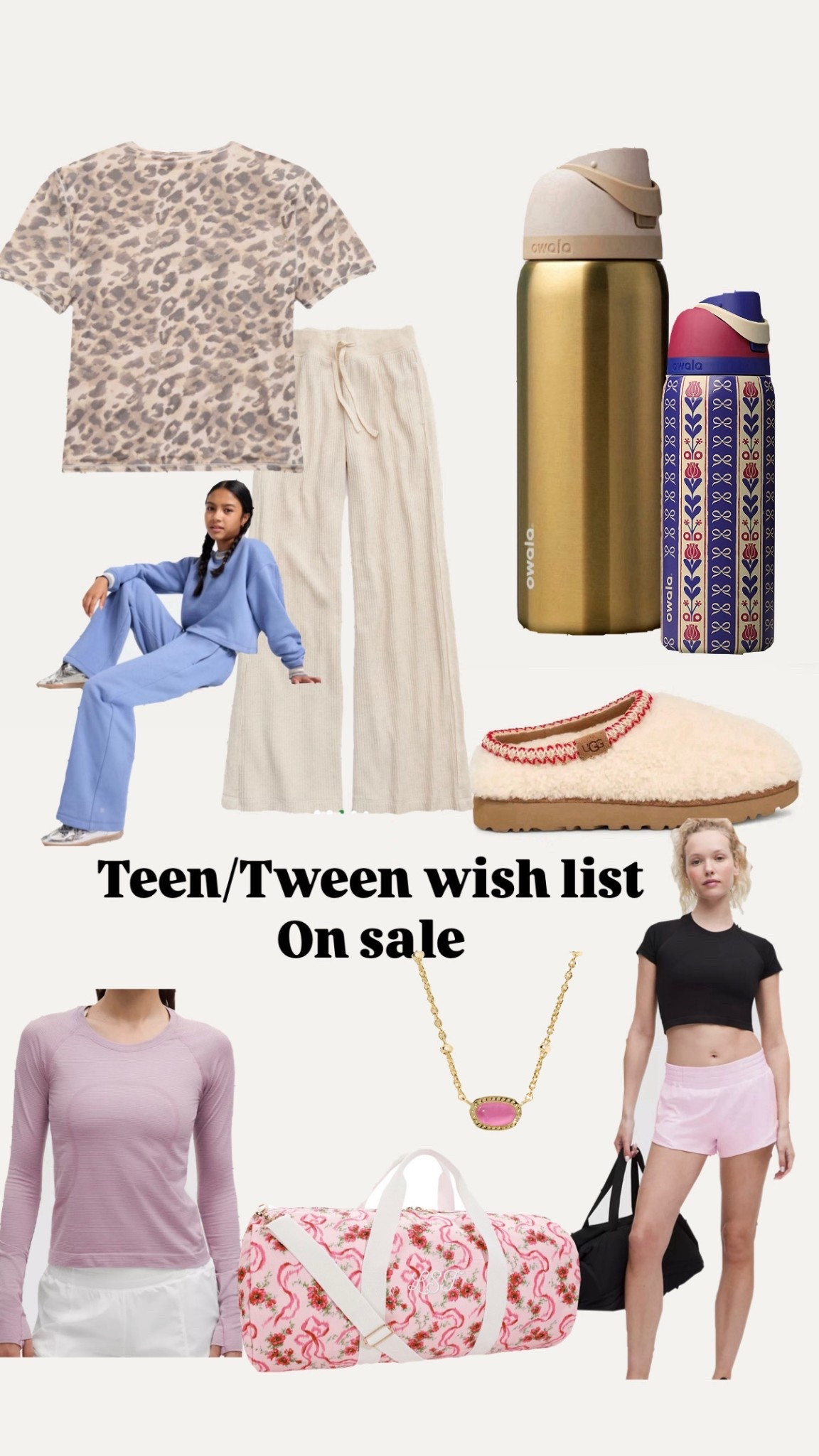Teen wish list on sale Kendra Scott leggings uggs water bottle owala 

#LTKCyberWeek #LTKGiftGuide #LTKFindsUnder50