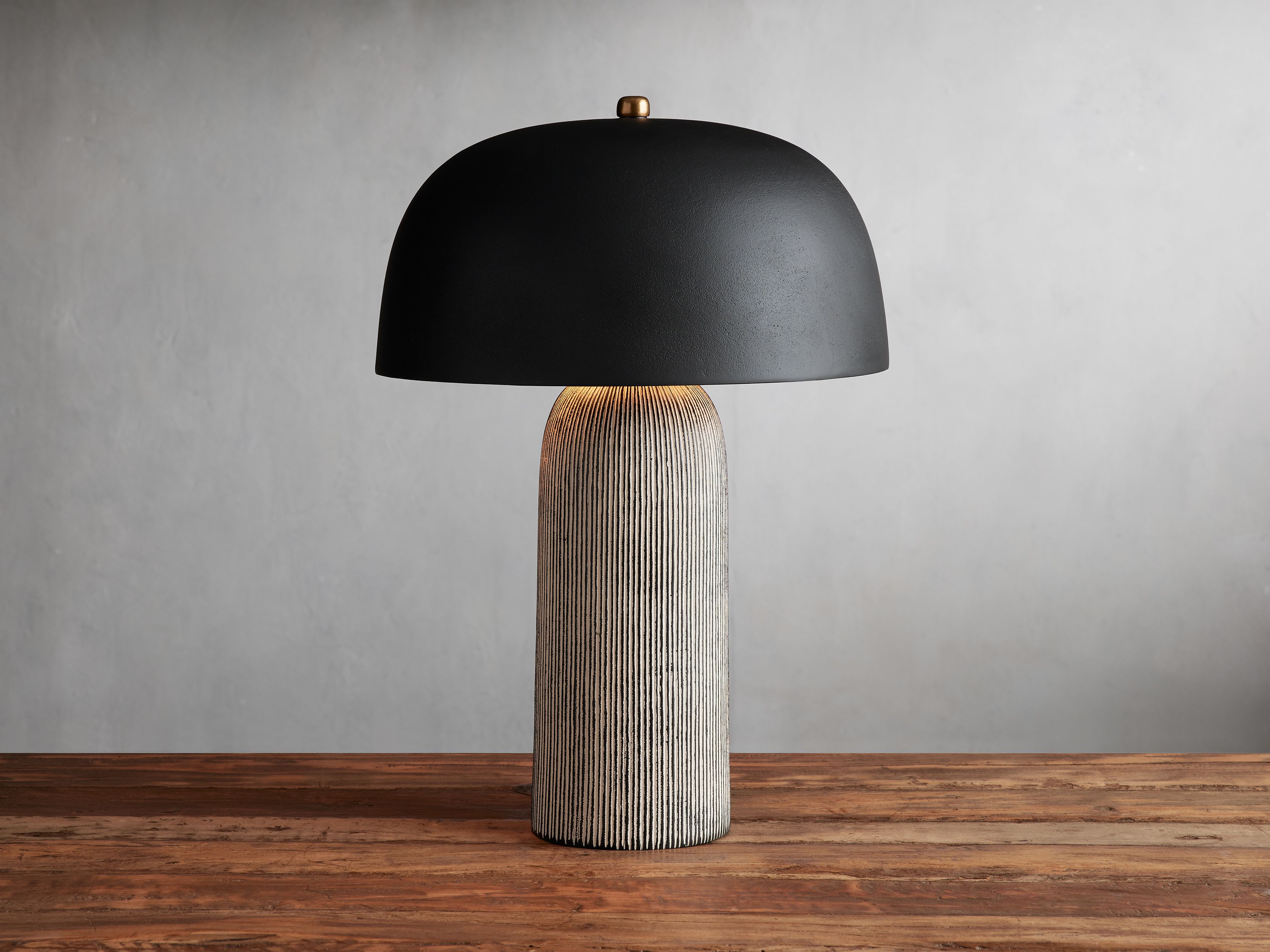 Ira Striped Table Lamp | Arhaus