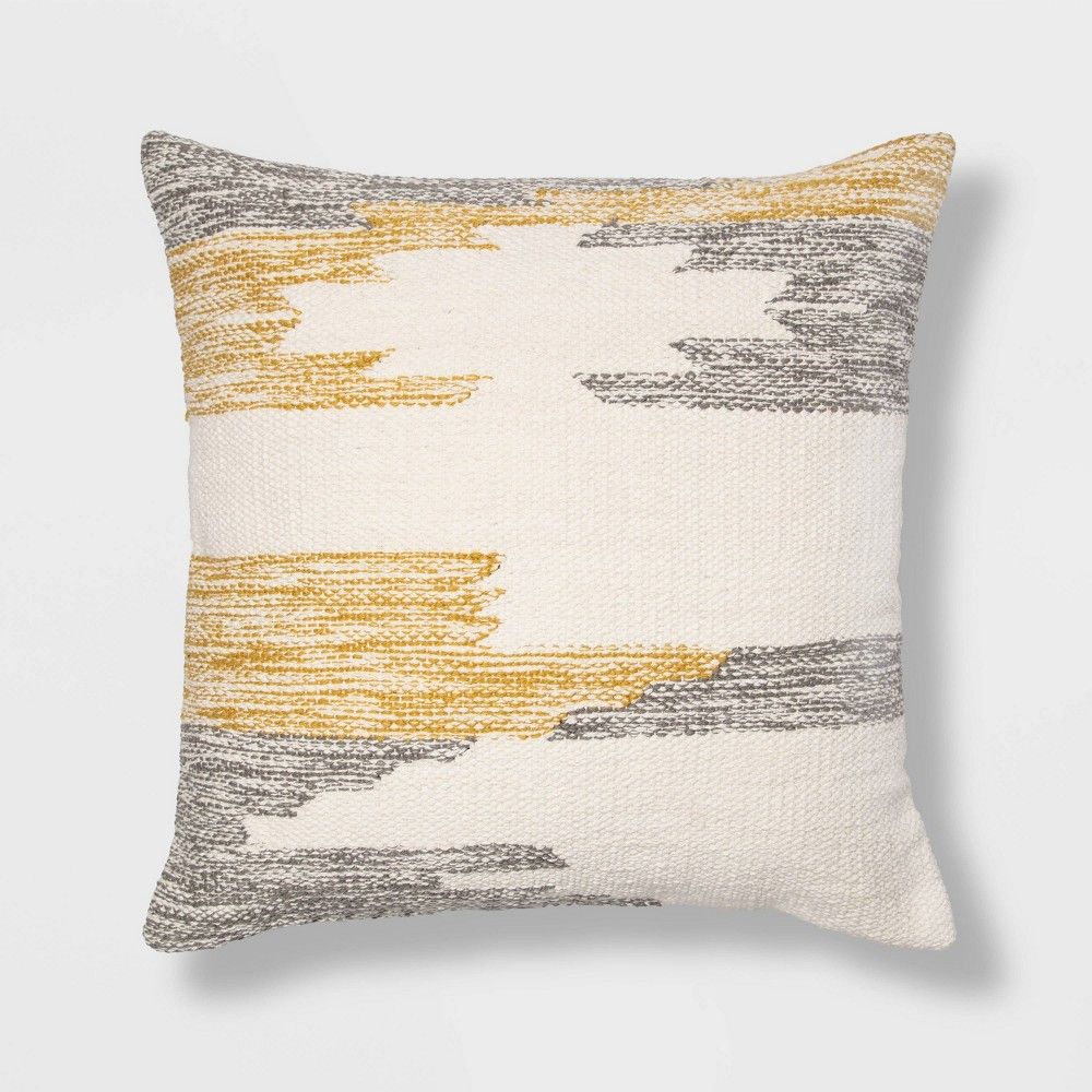 Woven Modern Pattern Square Throw Pillow - Project 62™ | Target