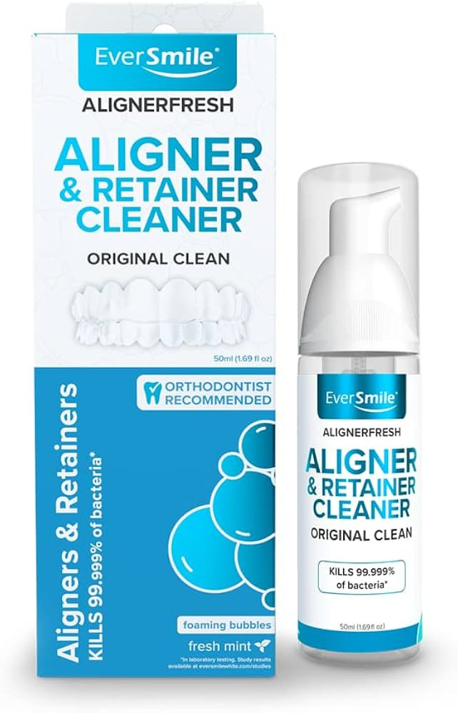 EverSmile AlignerFresh Original Clean - AlignerFresh Cleaning Foam for Invisalign, ClearCorrect, ... | Amazon (US)