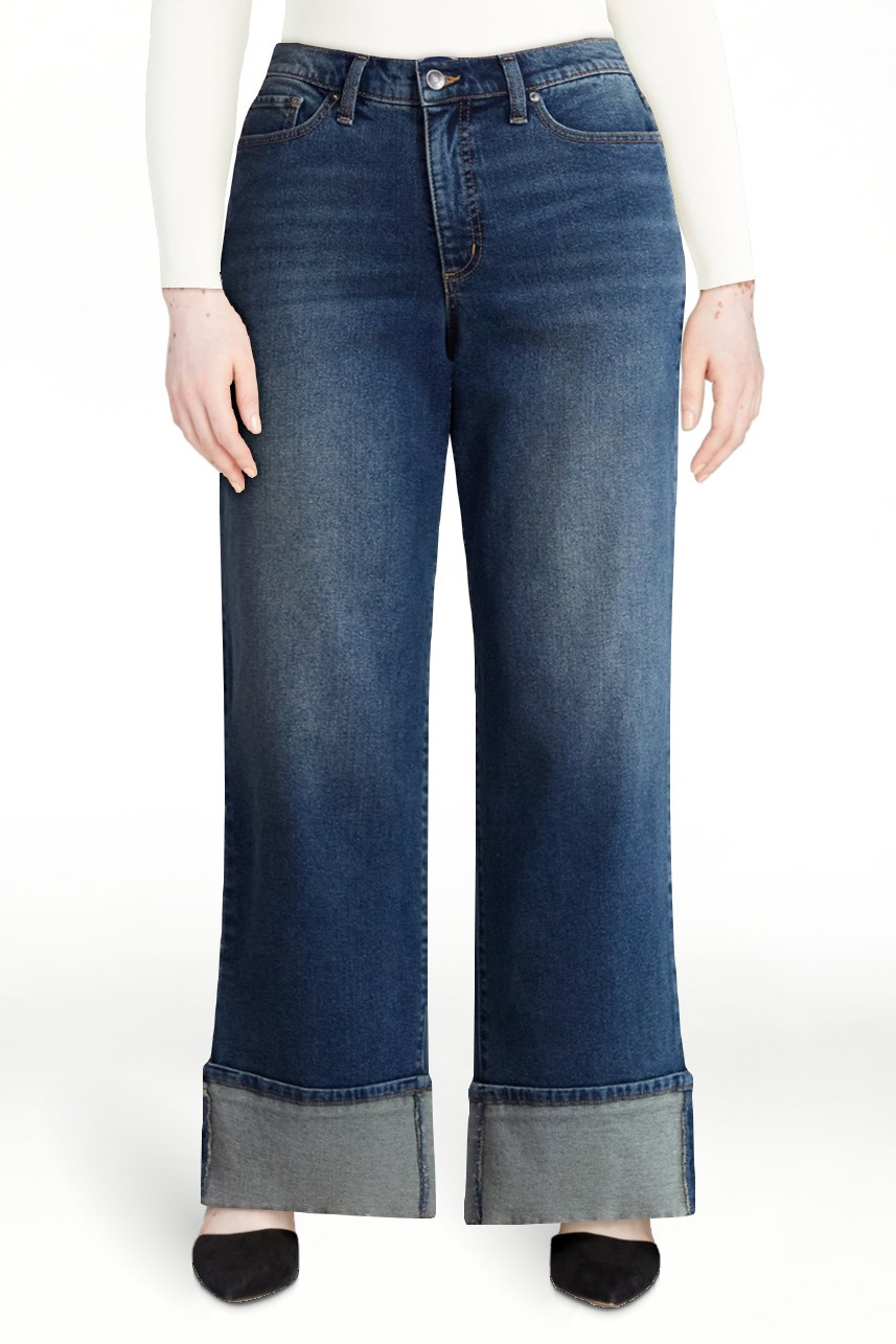 Scoop Women's and Women's Plus Benton Cuffed Ankle Jeans, 25", 27", and 29" Inseams, Sizes 0-26 | Walmart (US)