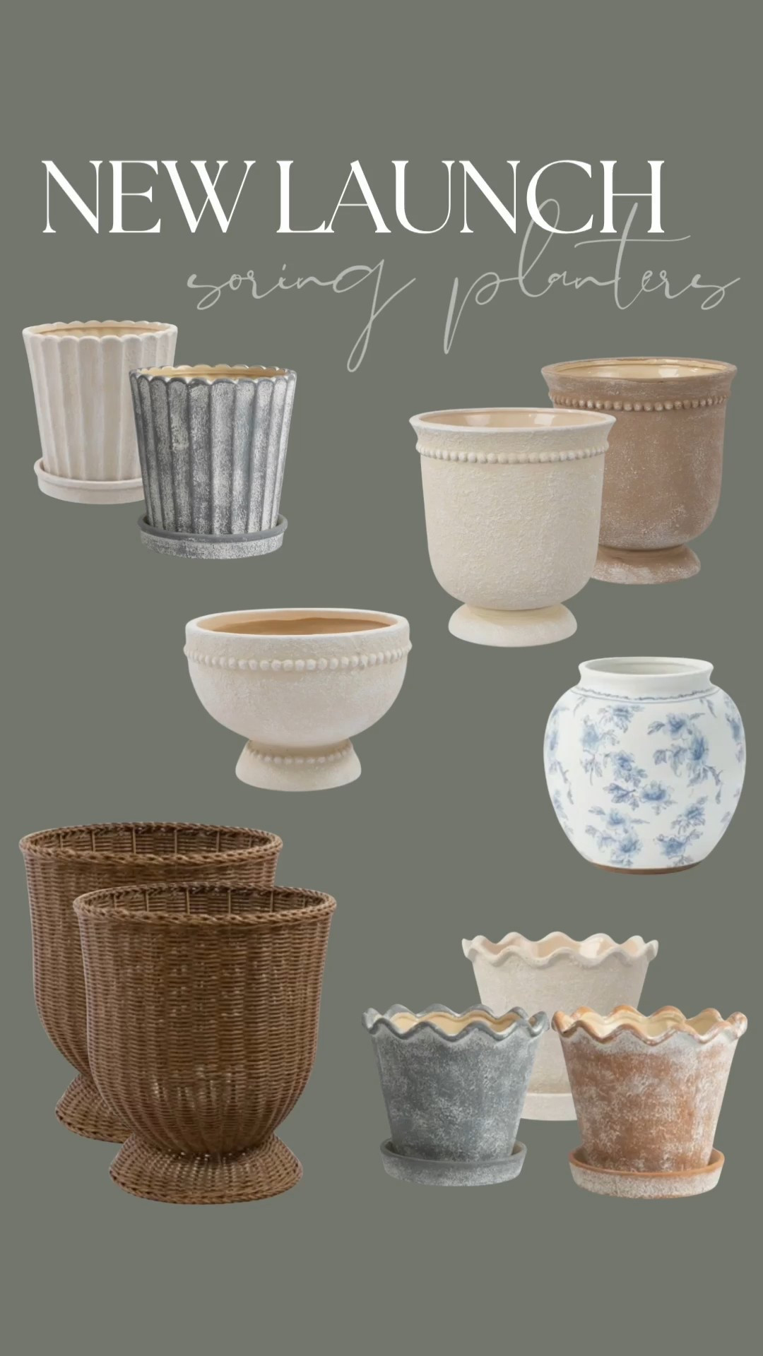 Can we talk about these gorgeous spring planters that launched? And the prices are AMAZING! Affordable luxury for shred 

#LTKFindsUnder50 #LTKSeasonal #LTKHome