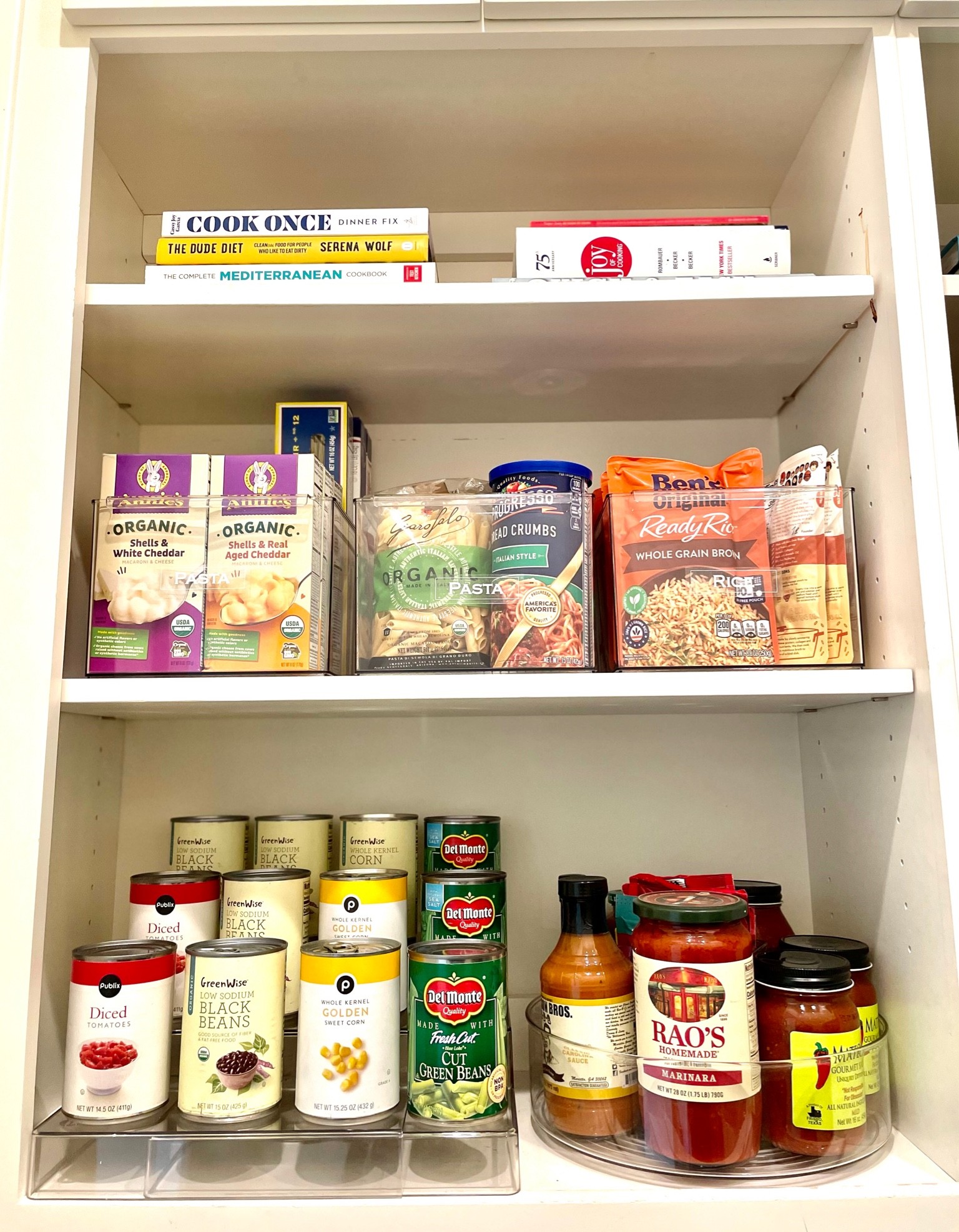 It’s all about the products! We used a combination of our favorite pantry products to maximize the space on these pantry shelves. 

#LTKunder100 #LTKfamily #LTKhome