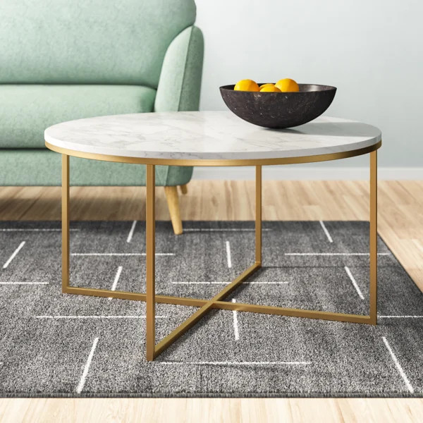 Wasser Cross Legs Coffee Table | Wayfair North America