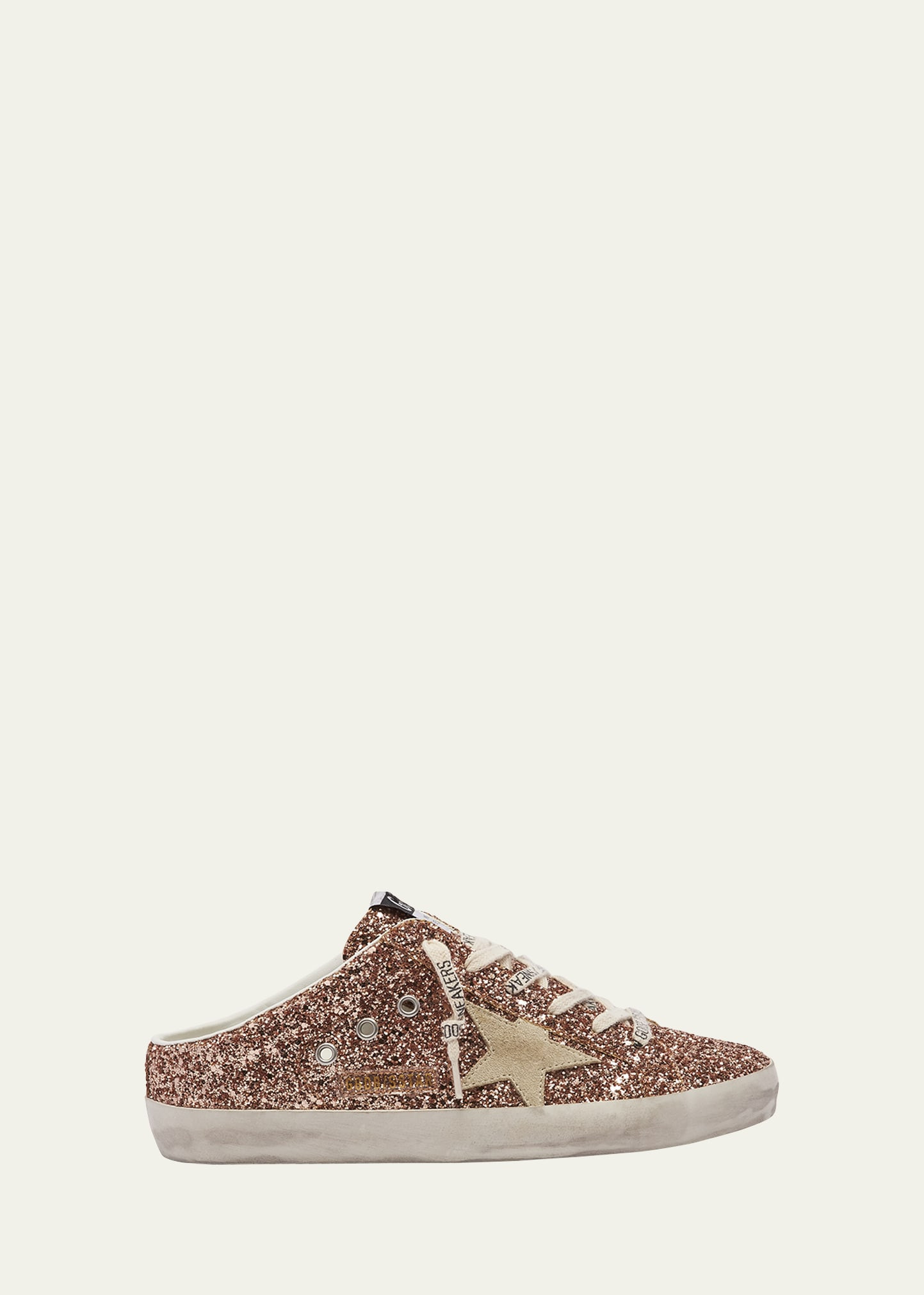Golden Goose Ballstar Sabot Glitter Slide Sneakers | Bergdorf Goodman