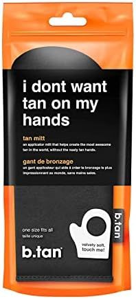 b.tan Tanning Mitt | I Don't Want Tan On My Hands Thumb Self Tanning Mitt Applicator - Evenly App... | Amazon (US)