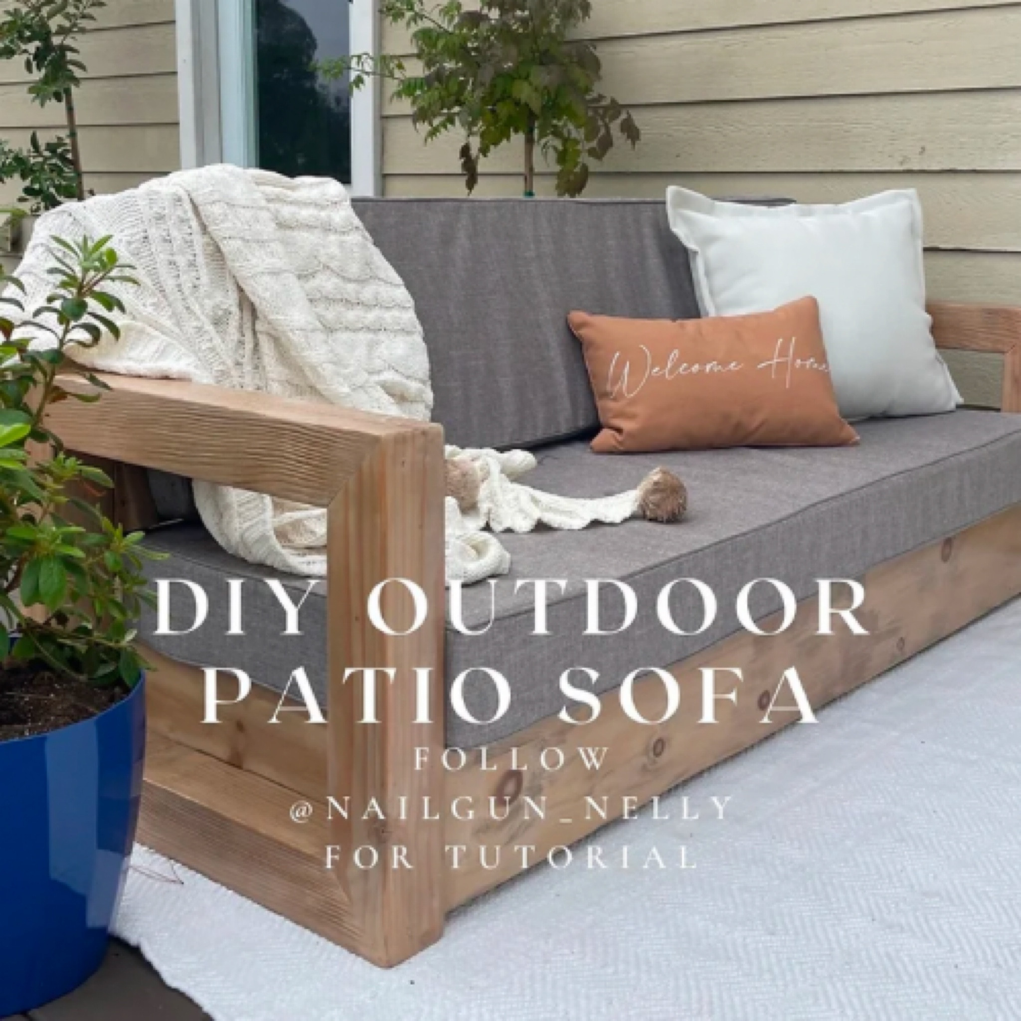 What I got to create these modern outdoor couches!

#LTKhome #LTKSeasonal