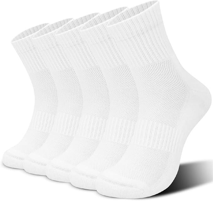 Kodal Copper Ankle Running Socks for Men Women Cushion Cotton Quarter Socks Odor Control for Smel... | Amazon (US)