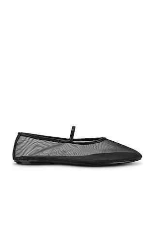 Jeffrey Campbell Swan-Lake Flat in Black from Revolve.com | Revolve Clothing (Global)