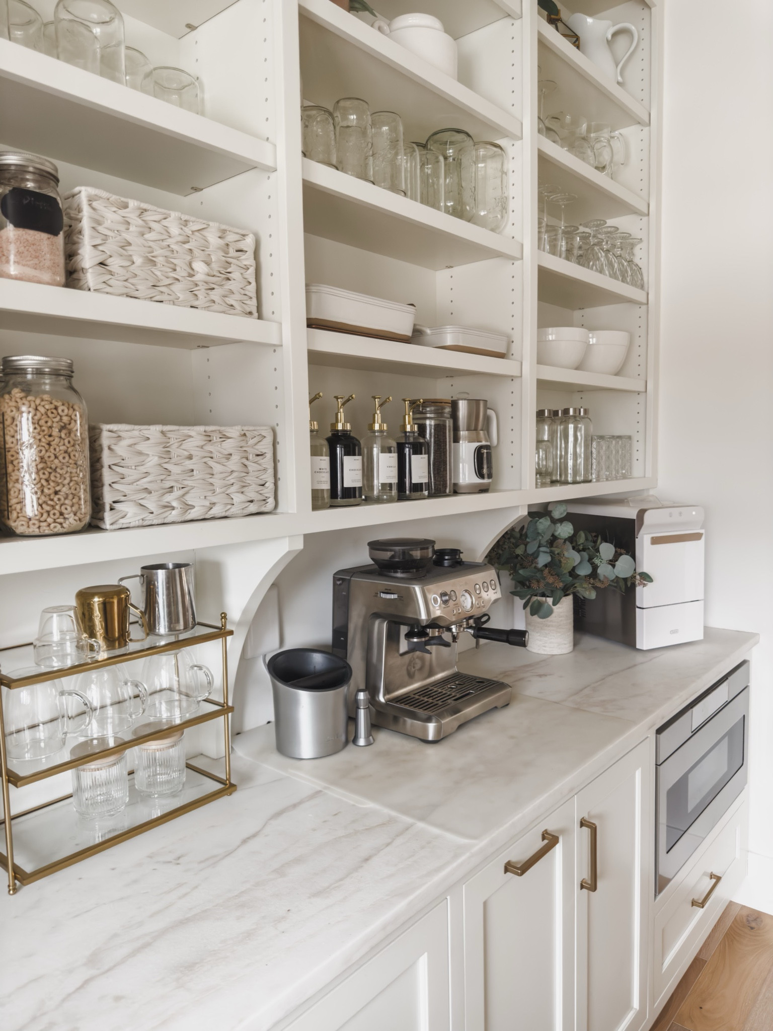 Coffee bar details in my prep kitchen featuring my GE nugget ice maker - it’s been a game changer for everyone in my home 

Prep kitchen, home organization, coffee bar details, coffee station, home finds, spring refresh, kitchen details, Breville, nugget ice maker, open shelving, open concept living, light and bright, aesthetic home, neutral home, organized spaces, Target, Amazon Prime, found it on Amazon, shop the look!

#LTKSeasonal #LTKstyletip #LTKhome