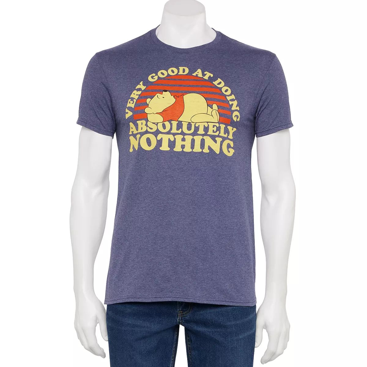 Disney's Winnie The Pooh Men's "Very Good At Doing Absolutely Nothing" Graphic Tee | Kohl's